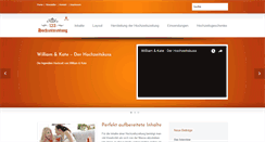 Desktop Screenshot of 123-hochzeitszeitung.de